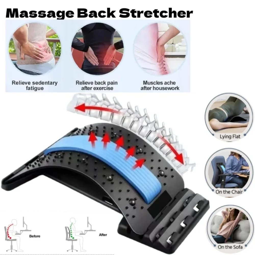 4 Seviyeli Ayarlanabilir Deste - Back Stretcher Lumbar incelemesi ve fiyatı