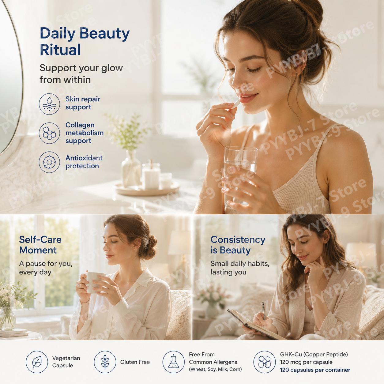 GHK-Cu Bakır Peptit Takviye Ka - Health Wellness & Psychology incelemesi ve fiyatı