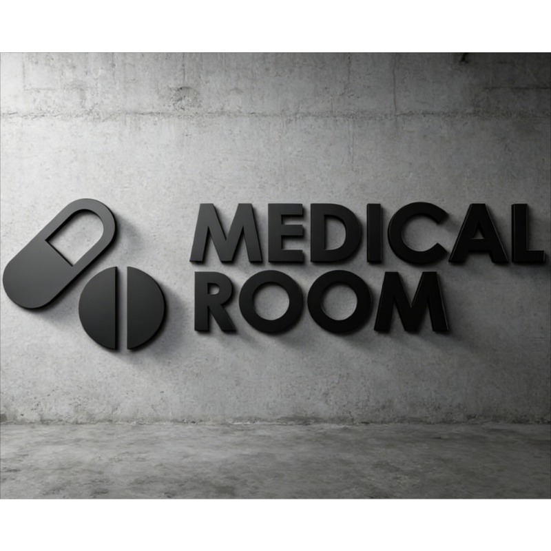 Tıbbi Oda Levhası - Akrilik 3D - Health Wellness Office incelemesi ve fiyatı