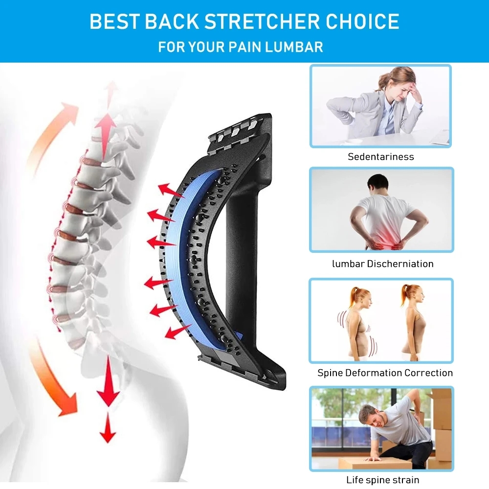 Manyetik Sırt Masajı Kas Gevşe - Back Stretcher Lumbar incelemesi ve fiyatı