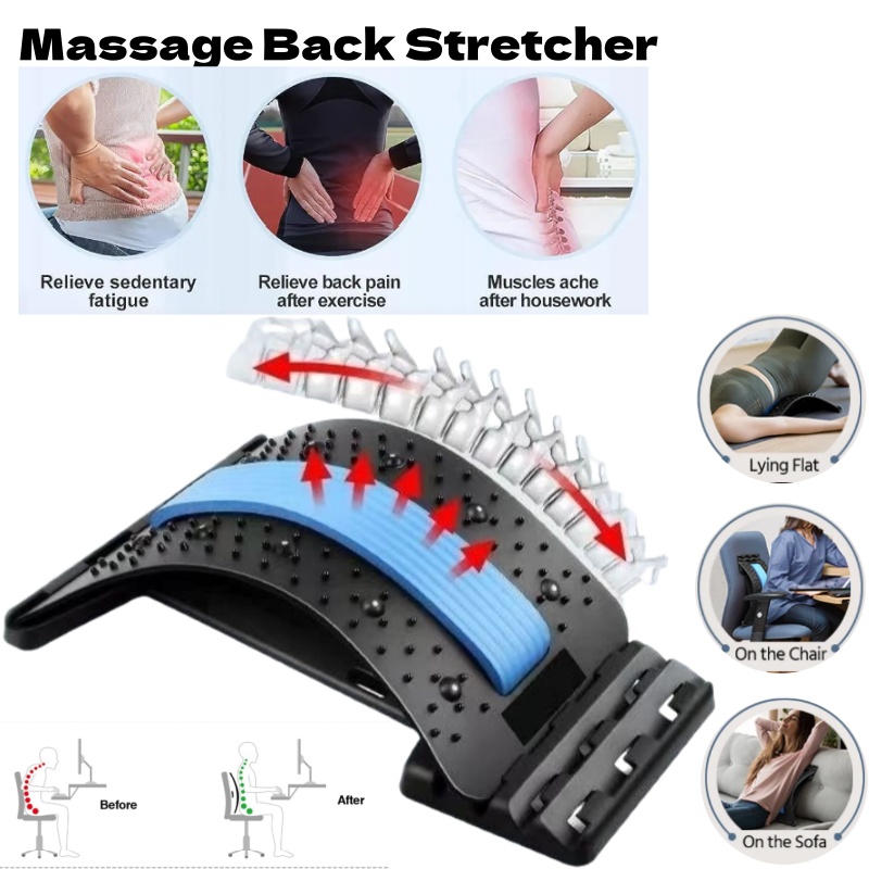 Sırt Masajı Kas Gevşetici Sedy - Back Stretcher Lumbar incelemesi ve fiyatı